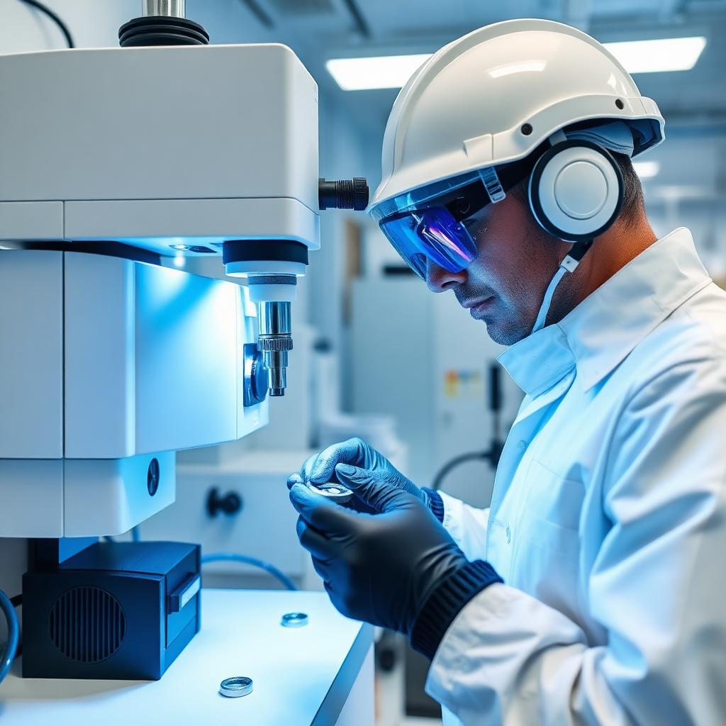 Spectrometry and metallurgical lab